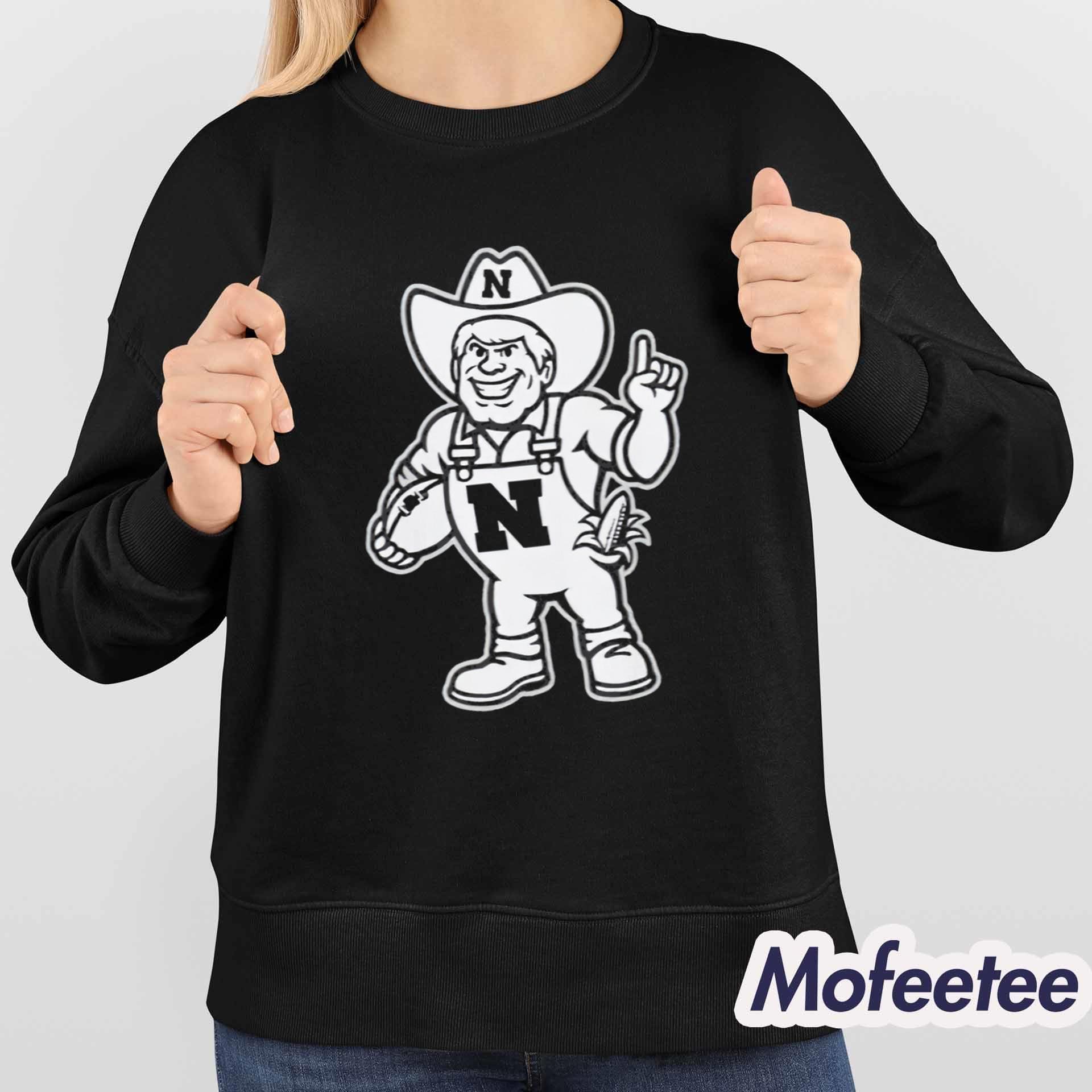 Cornhuskers Coach Matt Rhule Herbie Husker Mascot Shirt Cornhuskers Coach Matt Rhule Herbie Husker Mascot Shirt