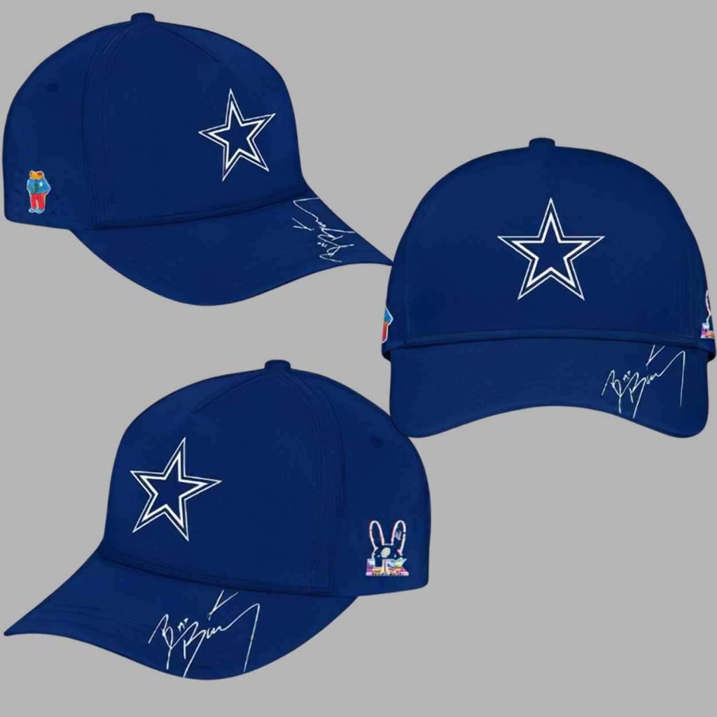 Cowboys Bad Bunny Bowl LX 2026 Hat Cap 1