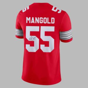 Ohio Nick Mangold In Memory Legend 1984-2025 Jersey 2 Ohio Nick Mangold In Memory Legend 1984 2025 Jersey 3