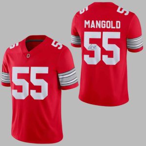 Ohio Nick Mangold In Memory Legend 1984 2025 Jersey 1