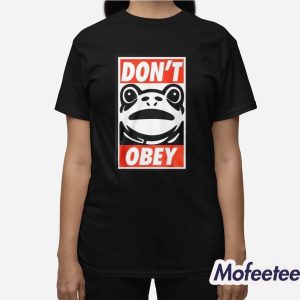 Dont Obey Portland Frog Shirt 3