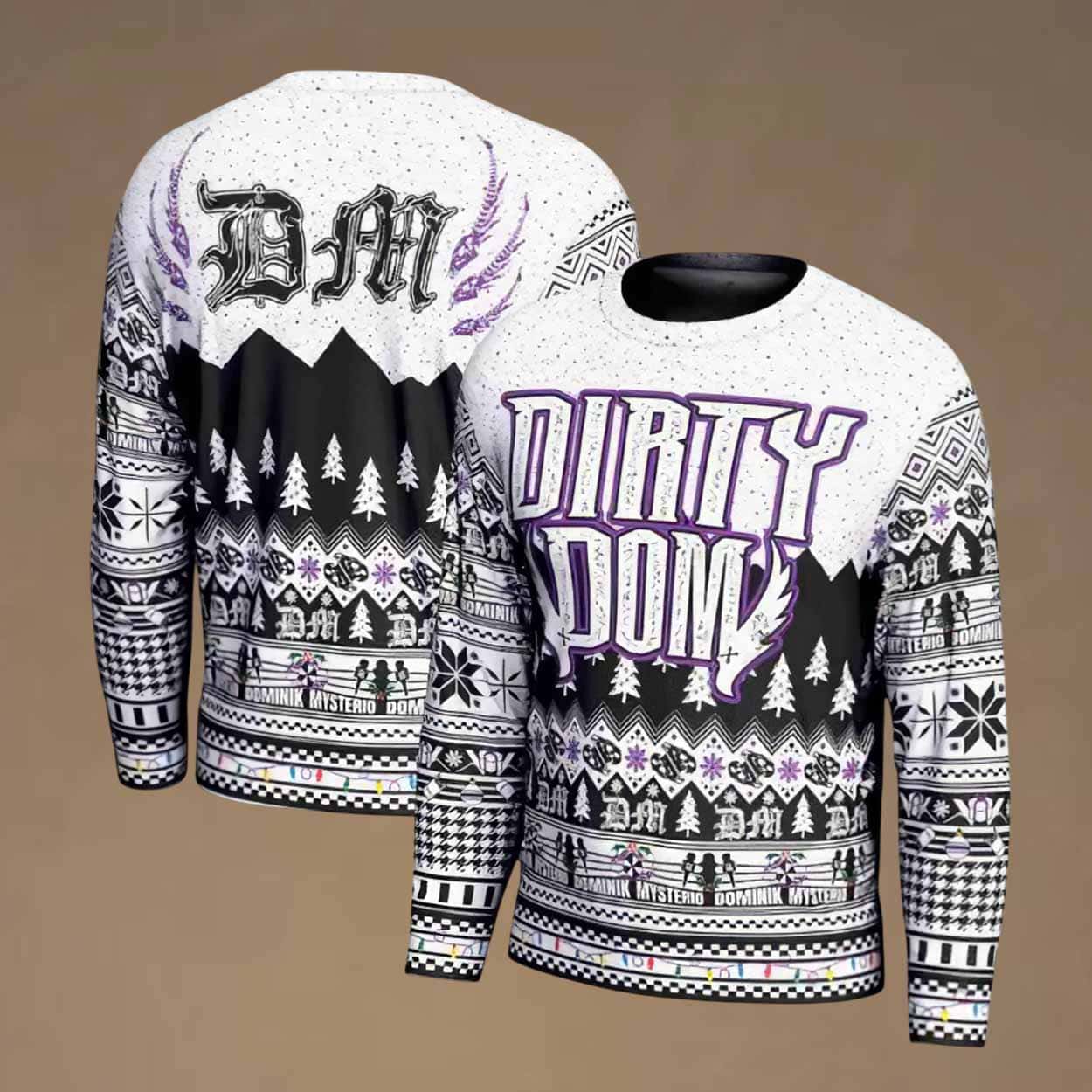 Dirty Dom Tapatio Ugly Christmas Sweater Dirty Dom Tapatio Ugly Christmas Sweater