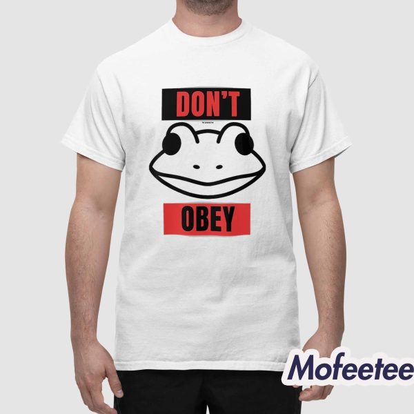 Don’t Obey Portland Frog Resistance Shirt
