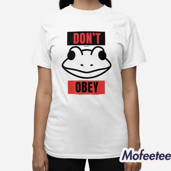 Don’t Obey Portland Frog Resistance Shirt