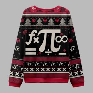 Math Christmas Black Ugly Christmas Sweater 2 Math Christmas Black Ugly Christmas Sweater 3