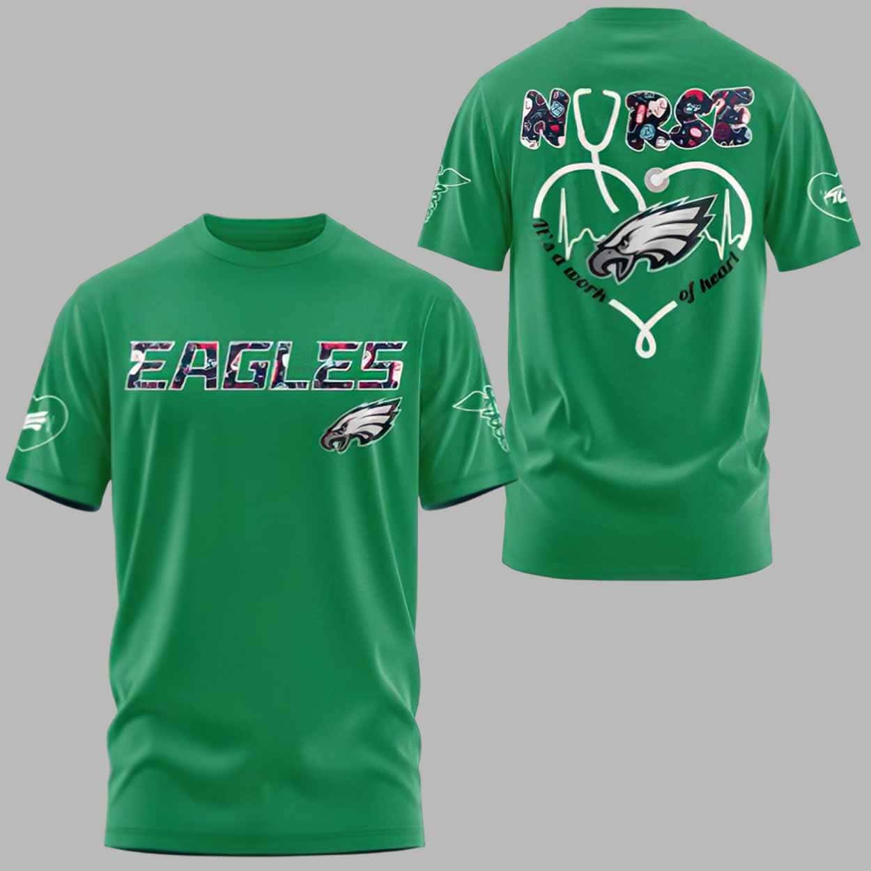 Eagles 2025 Nurse Appreciation Night Game Shirt Eagles 2025 Nurse Appreciation Night Game Shirt