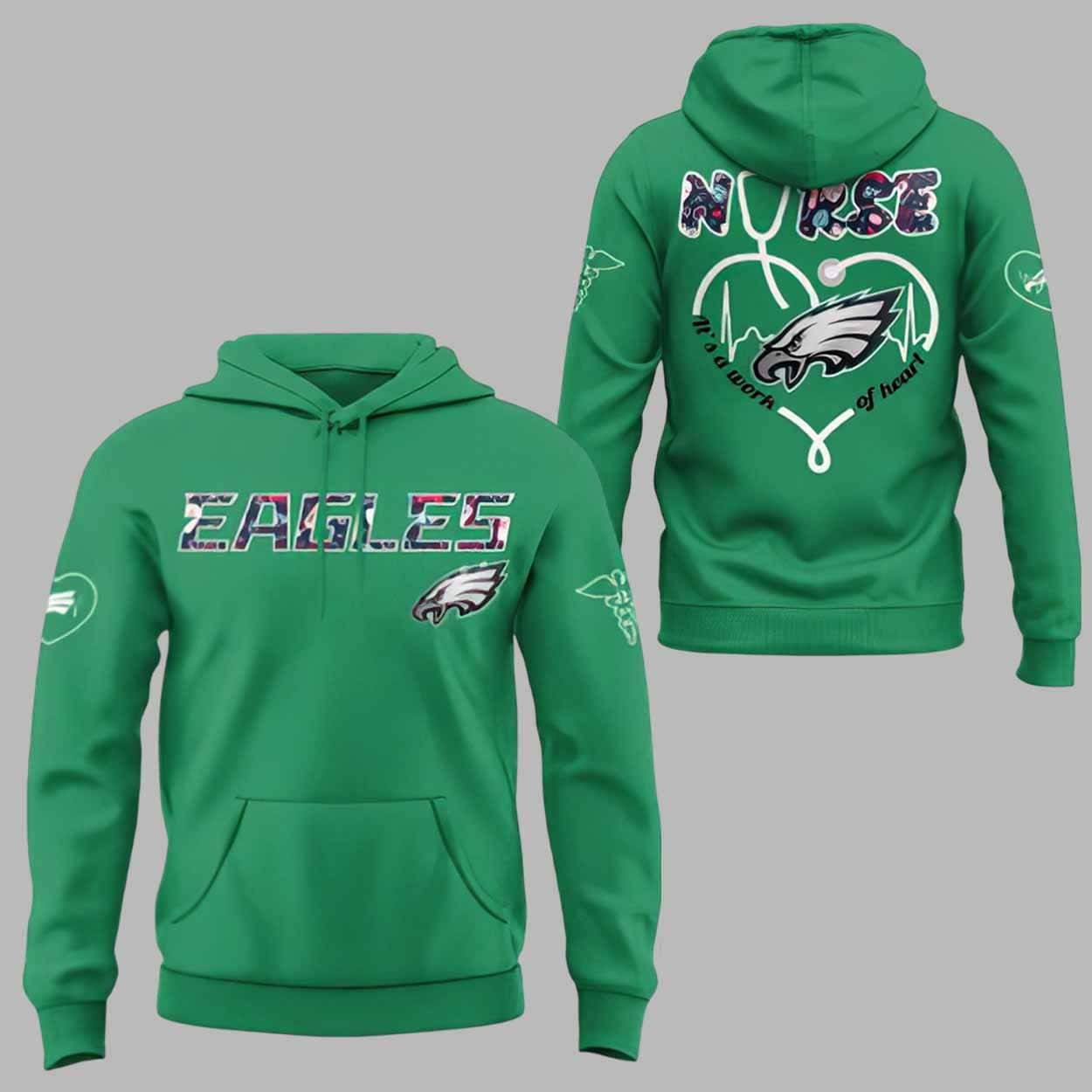 Eagles 2025 Nurse Appreciation Night Game Shirt Eagles 2025 Nurse Appreciation Night Game Shirt