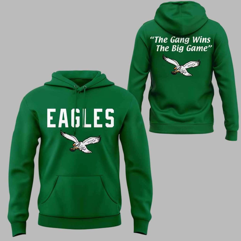 Eagles The Gang Wins The Big Game 2025 Hoodie 1 Eagles The Gang Wins The Big Game 2025 Hoodie 1