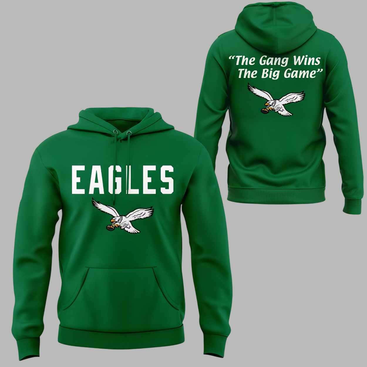 Eagles The Gang Wins The Big Game 2025 Hoodie Eagles The Gang Wins The Big Game 2025 Hoodie