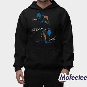 Amon ra St Brown And Jahmyr Gibbs Superheroes Shirt 2