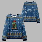Frogmas Mischief 2025 Ugly Christmas Sweater