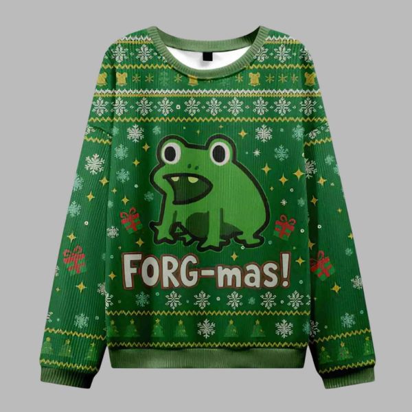 Funny Forg Japan Ugly Christmas Sweater