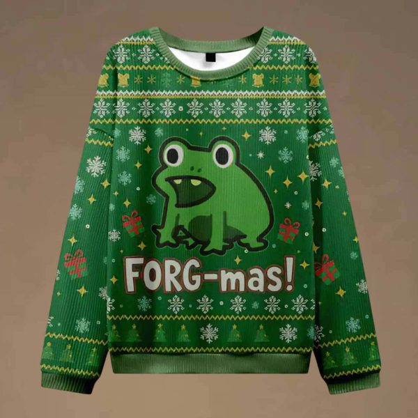 Funny Forg Japan Ugly Christmas Sweater