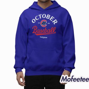Chicago Cubs 2025 October Baseball Shirt