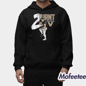 Vanderbilt Football Diego Pavia 2 Turnt Shirt 2