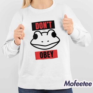 Don't Obey Portland Frog Resistance Shirt 4