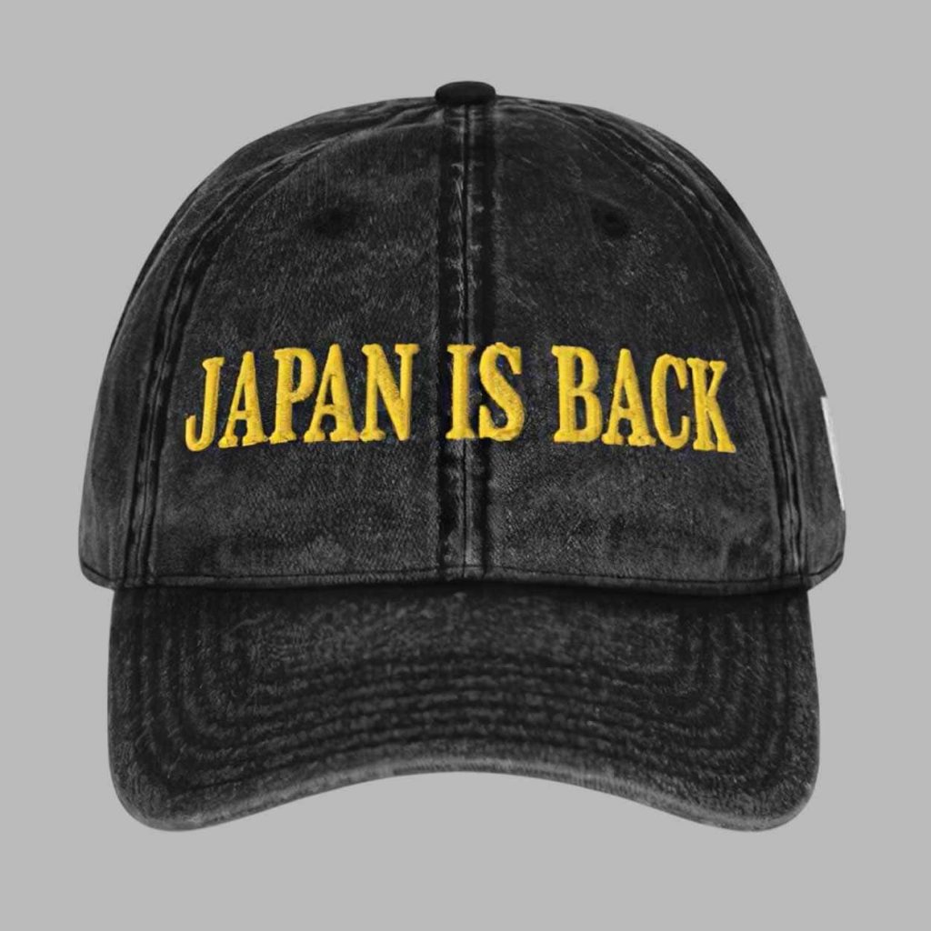 Japan Is Back Vintage Hat 1 Japan Is Back Vintage Hat 1