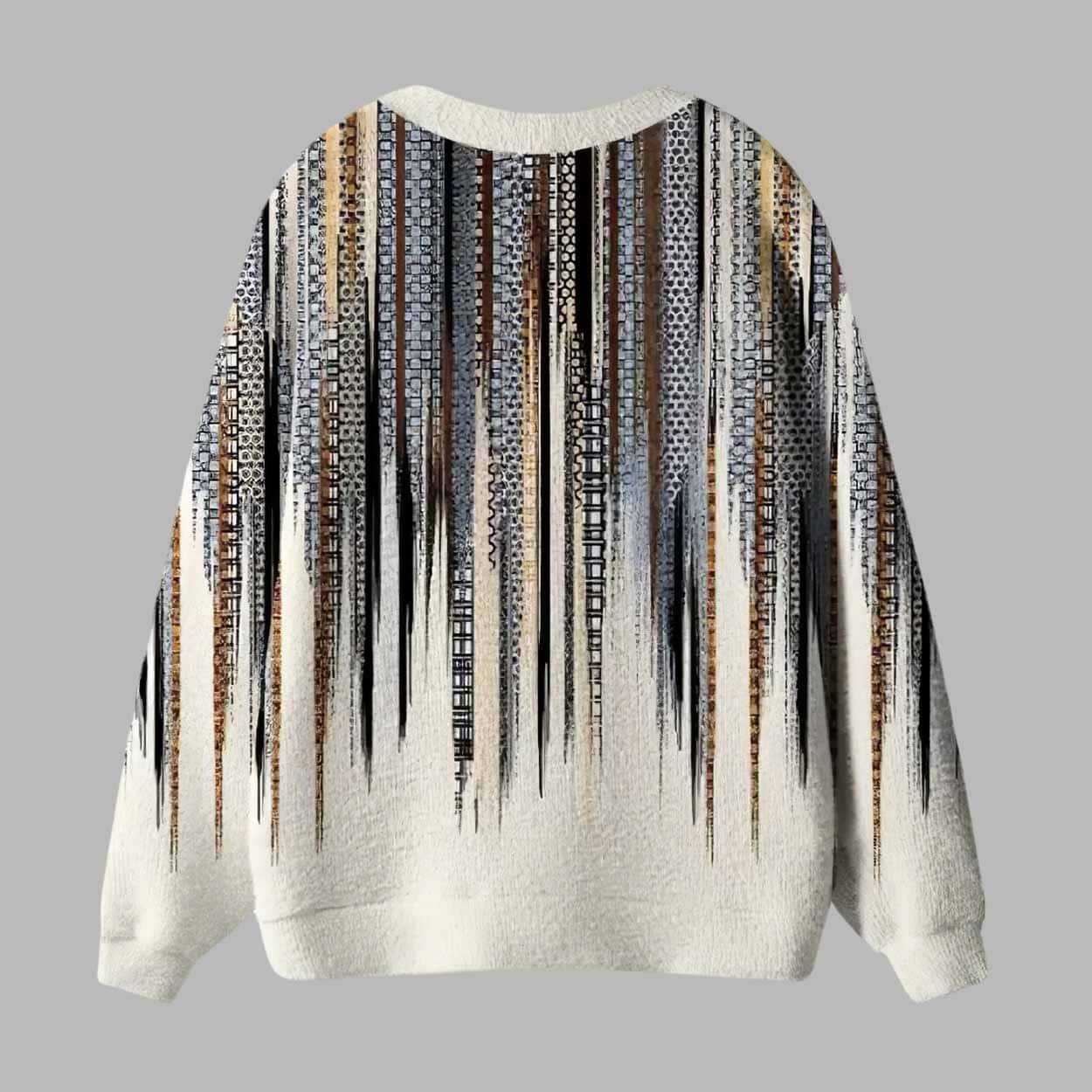 Japanese Pattern Ugly Cardigan Sweater Japanese Pattern Ugly Cardigan Sweater