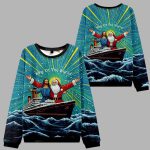 King Of The World Christian Ugly Christmas Sweater