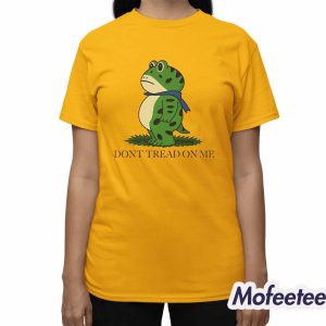 Don't Tread On Me Portland Frog Shirt 3