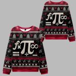 Math Christmas Black Ugly Christmas Sweater