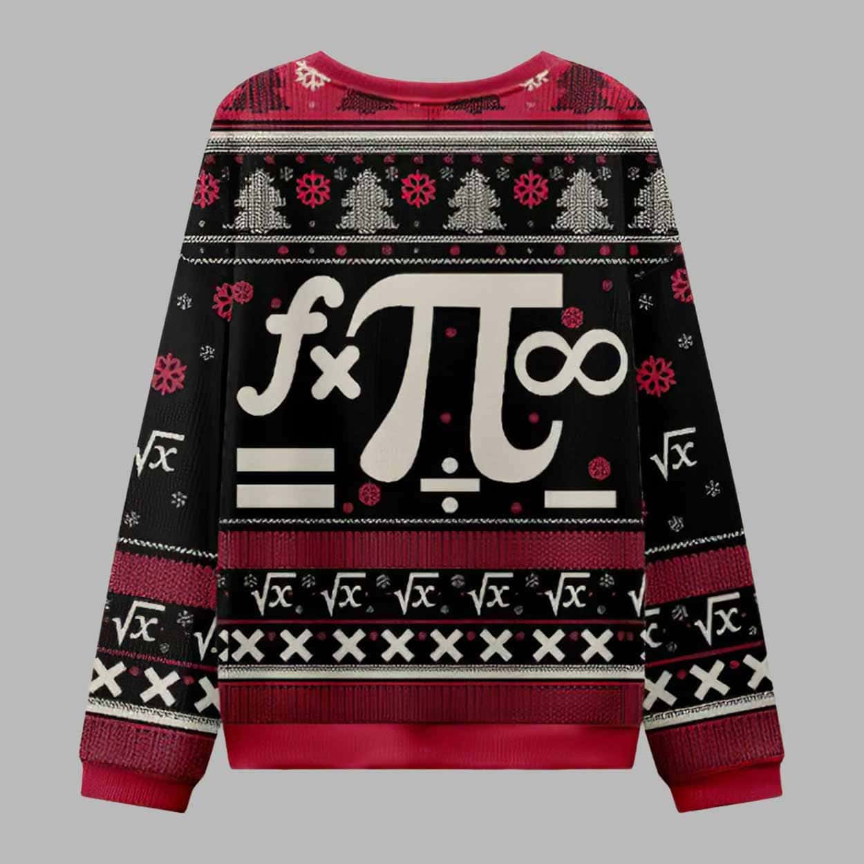 Math Christmas Black Ugly Christmas Sweater Math Christmas Black Ugly Christmas Sweater