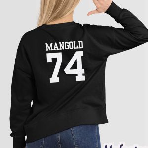 NY Jets Nick Mangold 74 Shirt 2