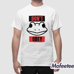 Don't Obey Portland Frog Resistance Shirt 1