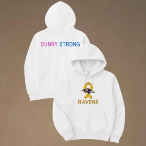 Ravens Crucial Catch Sunny Strong 2025 Hoodie