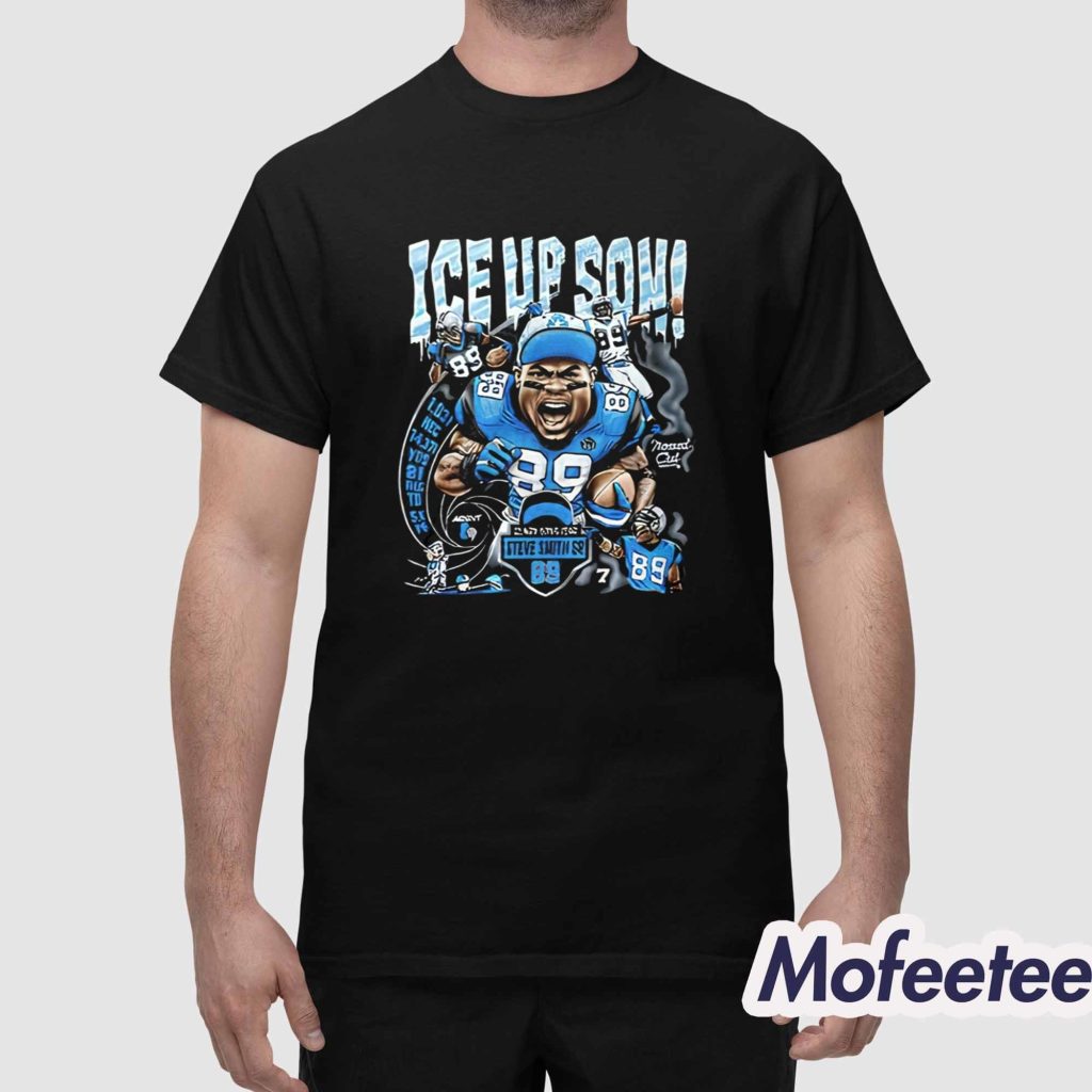 Panthers Steve Smith Sr Ice Up Son Shirt 1