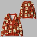 Periodic Table Funny Ugly Cardigan Sweater