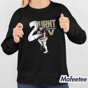 Vanderbilt Football Diego Pavia 2 Turnt Shirt 4