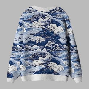 Traditional Japan Scenery Ugly Cardigan Sweater 2 Traditional Japan Scenery Ugly Cardigan Sweater 3