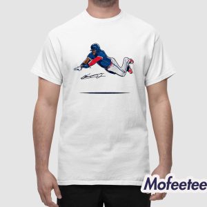Vladimir Guerrero Jr Super Vlad Flying Slide Shirt 1