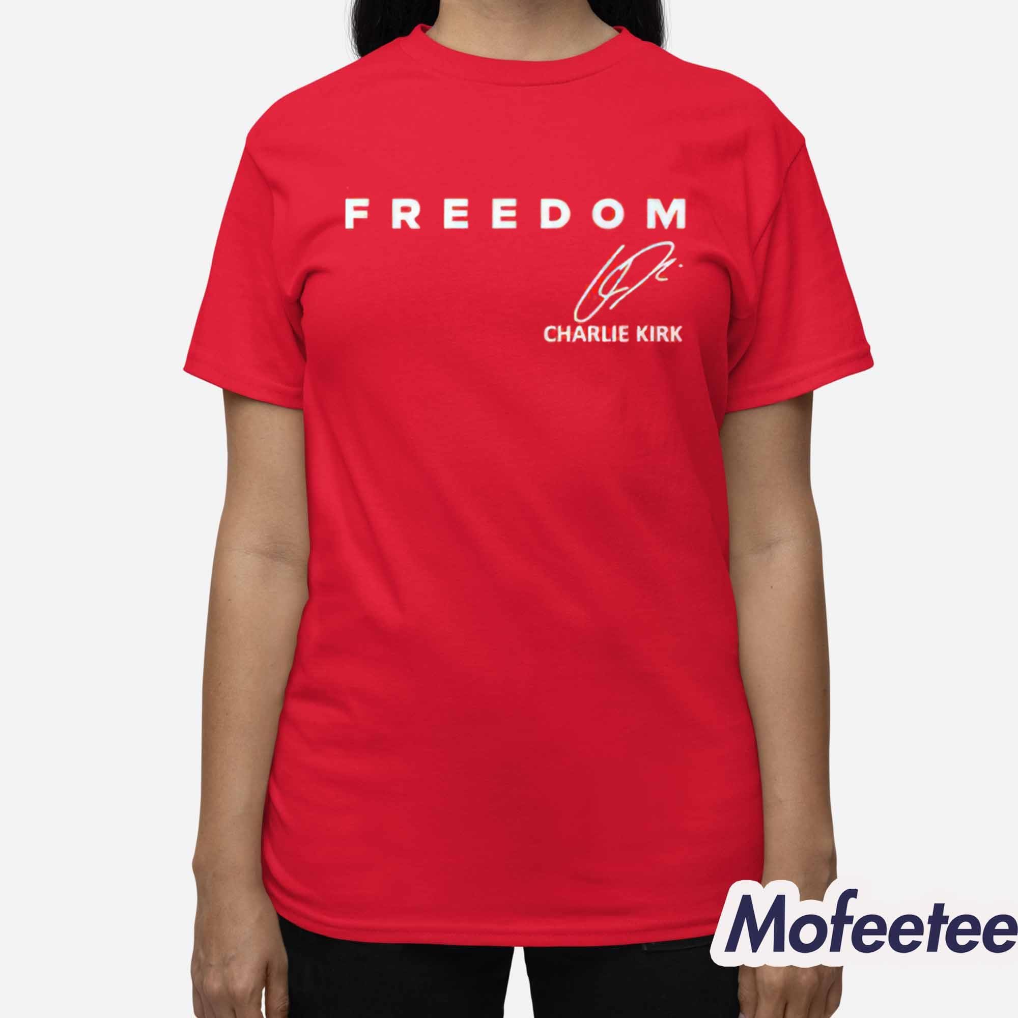 Red Freedom Legends Never Die Charlie Kirk Shirt Red Freedom Legends Never Die Charlie Kirk Shirt