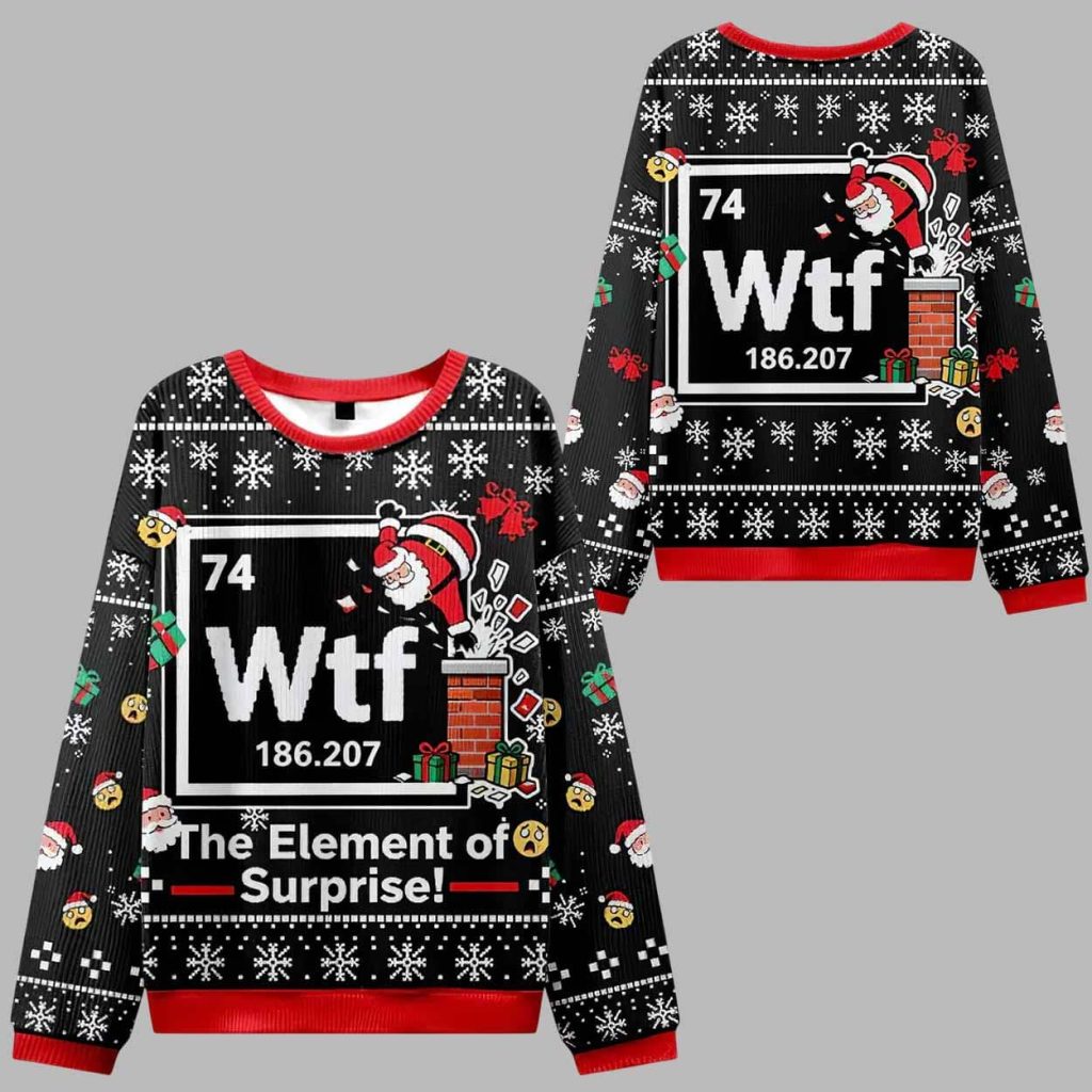 The Elements Or Surprise Ugly Christmas Sweater 1