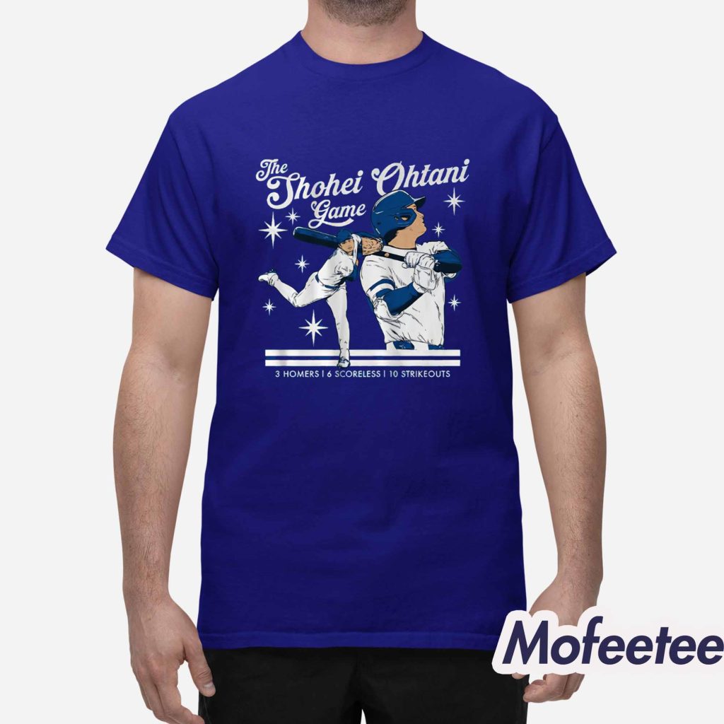 The Shohei Ohtani Game Shirt 1 The Shohei Ohtani Game Shirt 1