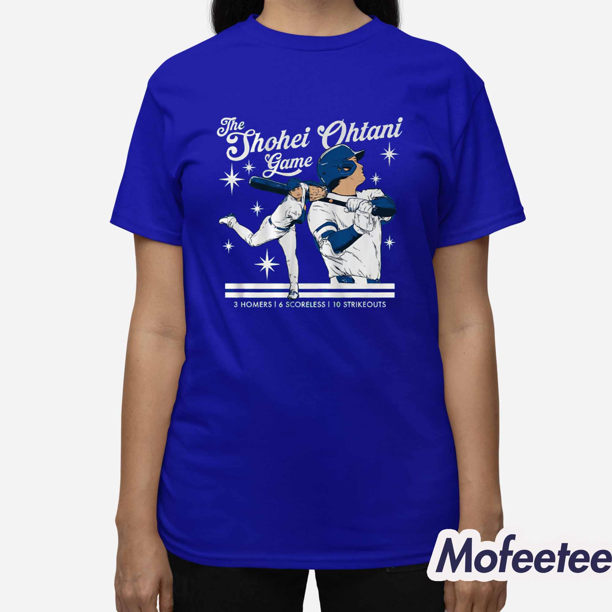 The Shohei Ohtani Game Shirt The Shohei Ohtani Game Shirt