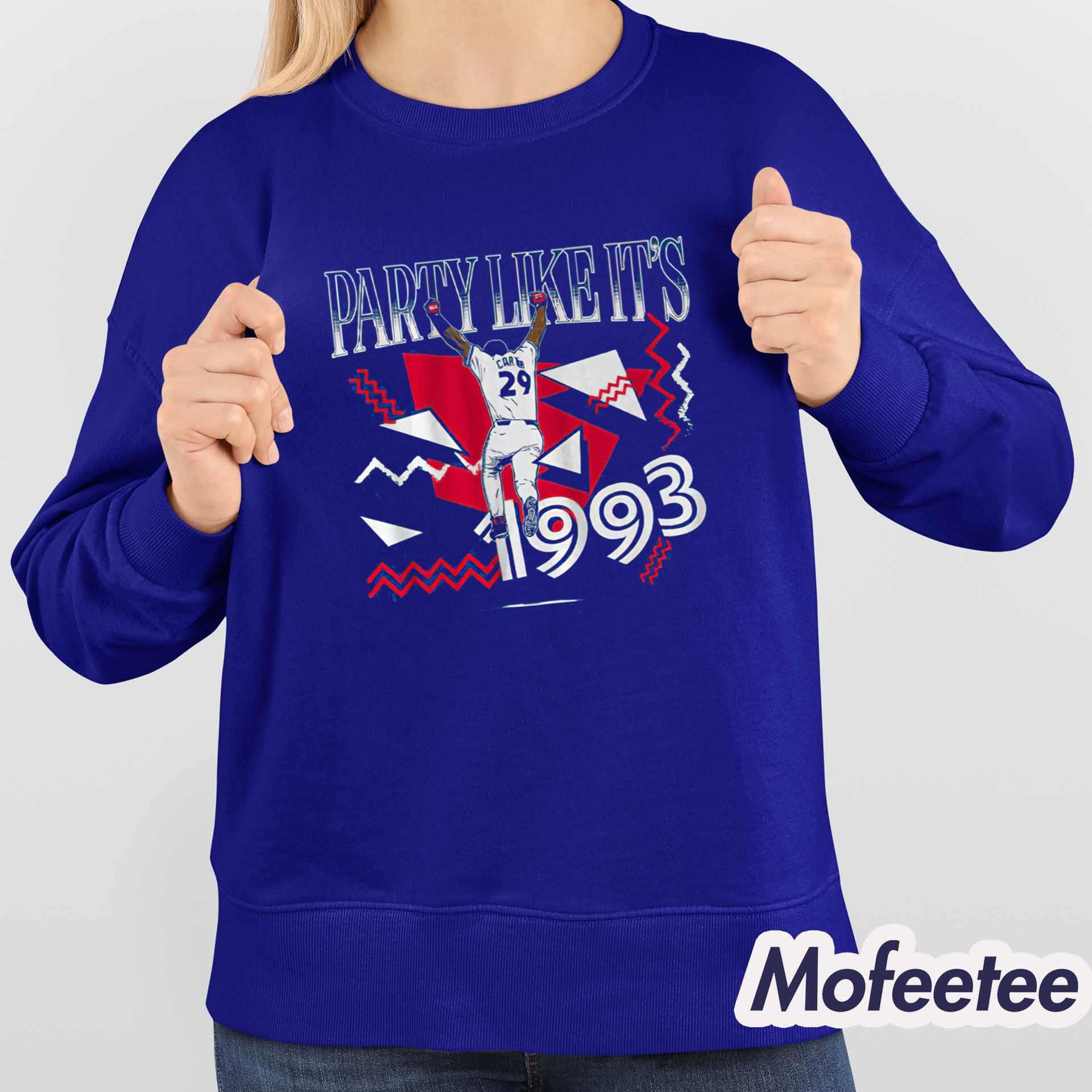 Toronto Baseball Party Like It’s 1993 Shirt Toronto Baseball Party Like It’s 1993 Shirt