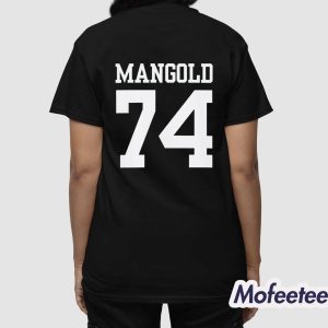 NY Jets Nick Mangold 74 Shirt 4