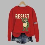 Women’s Portland Frog Print Sweatshirt