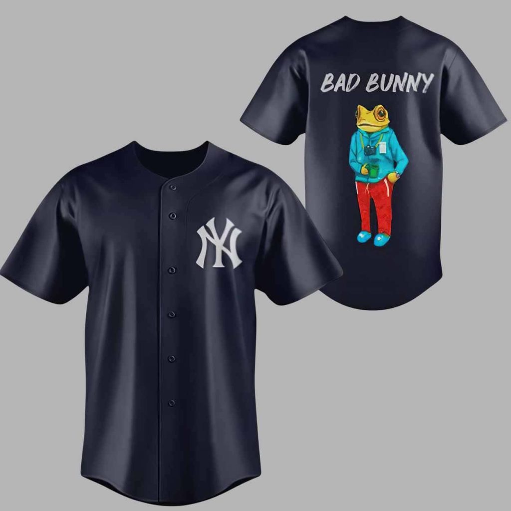 Yankees x Bad Bunny 2025 Jersey 1