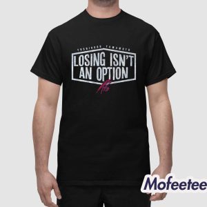 Yoshinobu Yamamoto Losing Isnt An Option Shirt 1