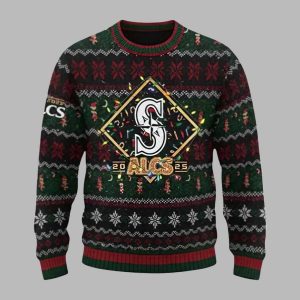 Mariners ALCS Bound 2025 Ugly Christmas Sweater 1 Mariners ALCS Bound 2025 Ugly Christmas Sweater 2