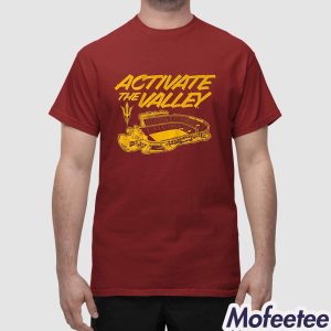 Arizona State Football Activate The Valley Shirt 1