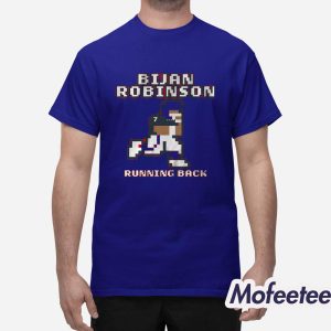 Bijan Robinson Retro Baller Shirt 1