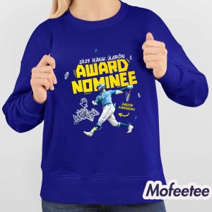 Junior Caminero Hank Aaron Award Nominee Shirt 4