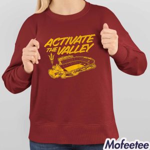 Arizona State Football Activate The Valley Shirt 3 Arizona State Football Activate The Valley Shirt 4