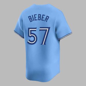 Justin Bieber Shane Bieber Jersey 2 Justin Bieber Shane Bieber Jersey 3