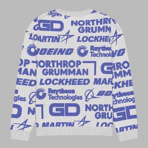 Military Industrial Complex Knit Ugly Sweater 2 Military Industrial Complex Knit Ugly Sweater 3